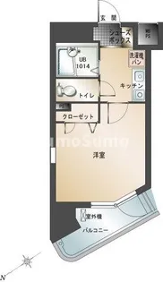 エンクレスト平尾【9階】の間取り