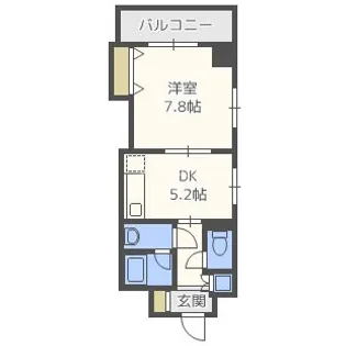 メゾン・ド・ヴィレ内本町【5階】の間取り