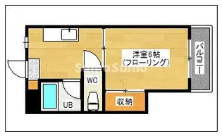 コーポ山下【2階】の間取り