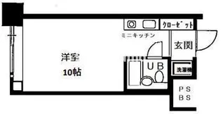 兵庫県神戸市東灘区向洋町中1丁目【マンション】の間取り
