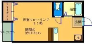 福岡県福岡市南区井尻2丁目【アパート】の間取り