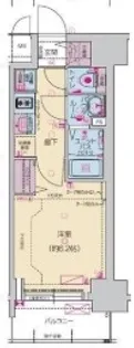 大阪府大阪市中央区北久宝寺町1丁目【マンション】の間取り