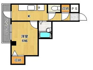 コーラル五色山【5階】の間取り