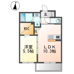 兵庫県神戸市東灘区青木5丁目【マンション】の間取り