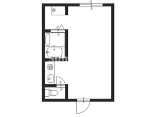 1Rの間取り画像