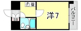 1Kの間取り画像