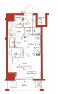 アーバイル三軒茶屋【5階】の間取り