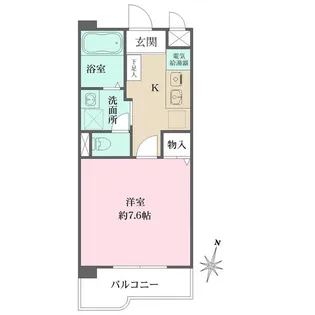 兵庫県神戸市東灘区住吉山手1丁目【マンション】の間取り
