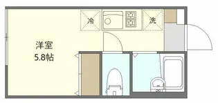 rabbit hutchⅡ【2階】の間取り