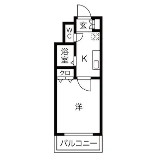 大阪府大阪市中央区道修町2丁目【マンション】の間取り