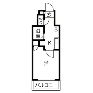 大阪府大阪市中央区道修町2丁目【マンション】の間取り