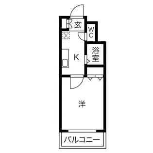 ロイヤルメゾン北浜【6階】の間取り