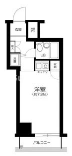 コート代官山【12階】の間取り