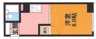 兵庫県神戸市灘区岩屋北町5丁目【マンション】の間取り