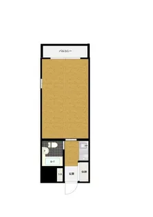 風間マンション【1階】の間取り