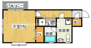 福岡県福岡市早良区昭代3丁目【マンション】の間取り