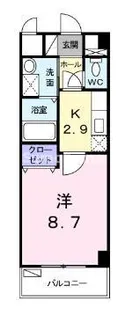 大阪府大阪市西区境川1丁目【マンション】の間取り