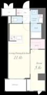 シャンボールなごみ【3階】の間取り