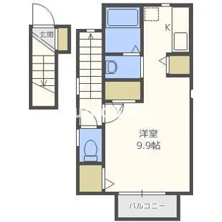 メゾン東雲の間取り