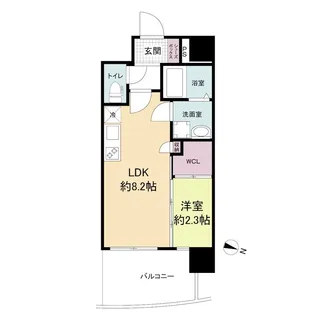 兵庫県神戸市中央区日暮通4丁目【マンション】の間取り