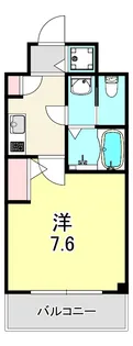 大阪府大阪市浪速区元町2丁目【マンション】の間取り