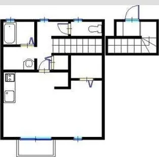 クレールベルヴィル立花の間取り