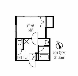 フォレステ碑文谷【2階】の間取り