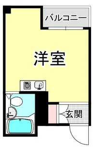 プラネット西難波マンション【2階】の間取り