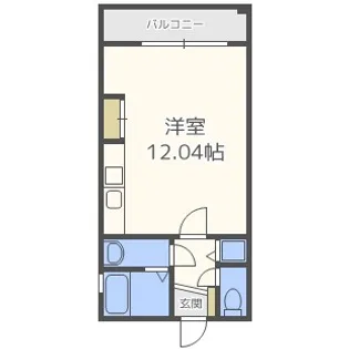 大阪府大阪市西区靱本町2丁目【マンション】の間取り