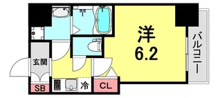 1Kの間取り画像