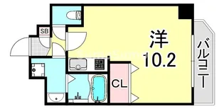 1Rの間取り画像