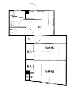 新立花ビル【5階】の間取り