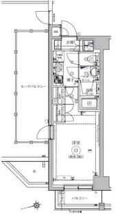 アルテシモアスタ【6階】の間取り