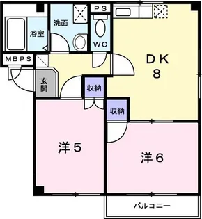 カサマローネ【2階】の間取り