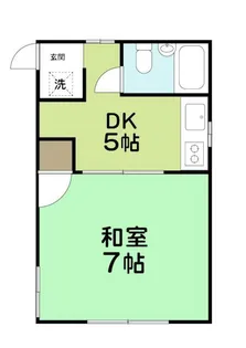 望月荘【2階】の間取り