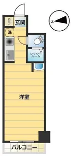 ルイシャトレ恵比寿【5階】の間取り