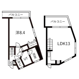 ARCS KOMAZAWA【4階】の間取り