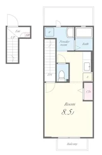 プリマベーラ森友の間取り