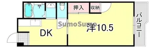 兵庫県尼崎市南塚口町6丁目【マンション】の間取り