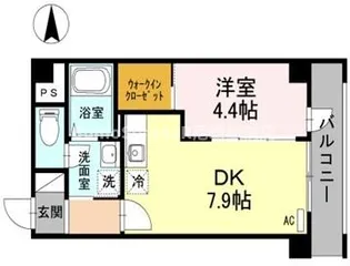 兵庫県尼崎市東園田町4丁目【マンション】の間取り
