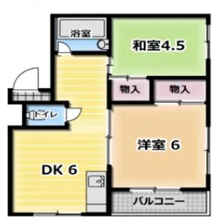 兵庫県神戸市灘区原田通3丁目【マンション】の間取り