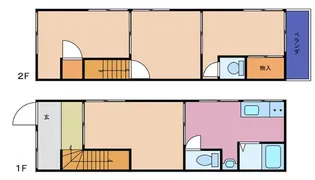 兵庫県神戸市須磨区磯馴町4丁目【一戸建】の間取り