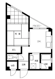 兵庫県神戸市灘区八幡町2丁目【マンション】の間取り
