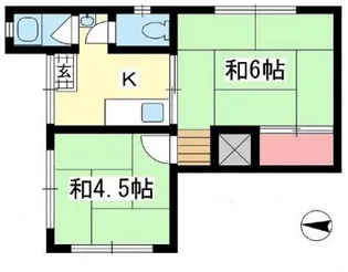 藤マンション【2階】の間取り