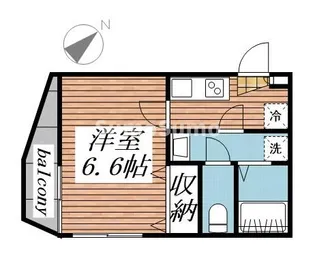 スリースターレジデンス学芸大学【3階】の間取り