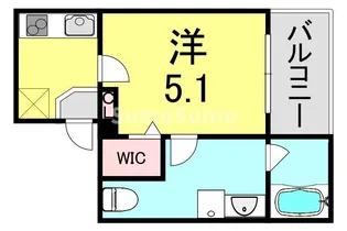 兵庫県神戸市東灘区御影本町8丁目【アパート】の間取り