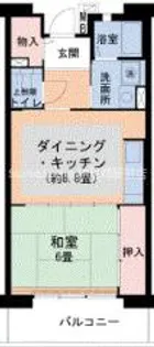 URパークタウン西武庫 12号棟【5階】の間取り