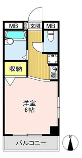 美野丘ハイツ【1階】の間取り