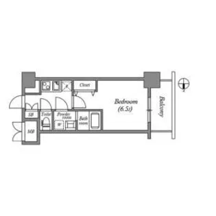 大阪府大阪市浪速区浪速東3丁目【マンション】の間取り