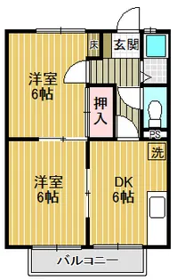 兵庫県神戸市中央区籠池通1丁目【マンション】の間取り